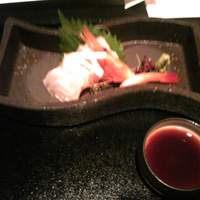 和処 よしの - 造里　鮮魚三種盛り
