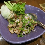 nara thai cuisine - ナムトックムー165バーツ
            