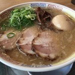 博多だるま - 煮卵入りラーメン！