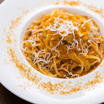 Trattoria Cordiale - サルディーニャ産のカラスミと焦がしバターのスパゲティ