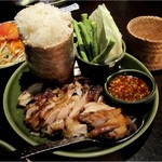 nara thai cuisine  - 2011/5ガイヤーンのセット