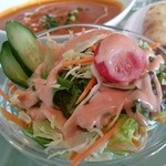 イエティの家 - ランチのサラダ
