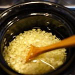 麺屋 ささき - ニンニク（オイル漬）