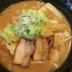 麺酒房てんのしろ - 濃厚味噌らーめん