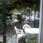 Dori Mu Famu - サンルーム席から見た庭