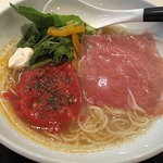 九月堂 - トマトと生ハムのイタリアン風冷製麺
