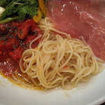 九月堂 - トマトと生ハムのイタリアン風冷製麺