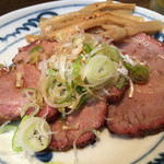 麺壱 吉兆 - 【料理】つまみ炙り焼豚