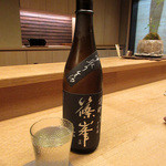 白 - 篠峯 雄町 純米大吟醸 中取り生酒 奈良千代酒造(半合700円)(2016.5月)