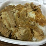 すき家 - 豚丼特盛580円