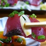 永楽食堂 - カツオ刺し