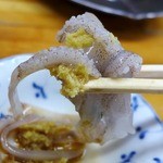 永楽食堂 - ヤリイカ刺し