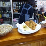 永楽食堂 - 大皿料理