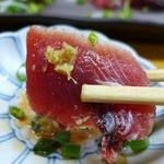 永楽食堂 - カツオ刺し