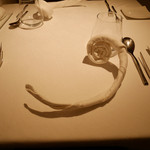 リストランテ サクラ - 2016/3/21  テーブルセッティング