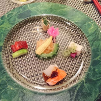 中国料理 「王朝」 ヒルトン東京ベイ - 2016/5　懐石風前菜盛り合せ（水晶ﾃﾞｨﾅｰｺｰｽ）