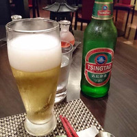 中国料理 「王朝」 ヒルトン東京ベイ - 2016/5　青島ビール　\1050
