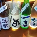柏 四季の刺身と銘酒 三寒四温 - ドリンク写真: