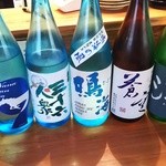 柏 四季の刺身と銘酒 三寒四温 - ドリンク写真: