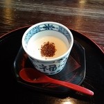 松風庵 - そば茶プリン