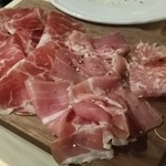 イタリアン バール ラ ファミーリア - 【H28.5.26】生ハム。