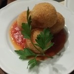 イタリアン バール ラ ファミーリア - 【H28.5.26】アランチーニ。