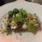 イタリアン バール ラ ファミーリア - 【H28.5.26】オイルサーディン香草パン粉焼。