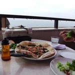 アマルフィイ デラセーラ - 席にはひざかけも用意されていて、屋外ランチは楽しかった。