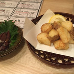 旬酒和食 芳べえ - 山芋の唐揚げ