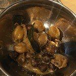 スパイス料理ナッラマナム - ひよこ豆煮込み