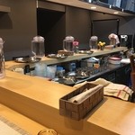 スパイス料理ナッラマナム - 店内カウンター席