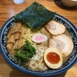 こだわり麺工房たご - 2016年5月20日
      冷やし煮干し中華そば
      