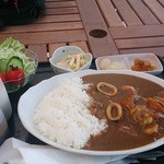 三陸山田 かき小屋 - 海鮮カレー