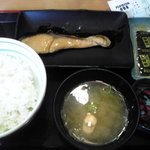 吉野家 - 2010/09/21 焼魚定食380円497kcal