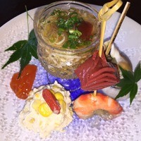 御曹司きよやす邸 鎌倉プリンスホテル店 - きれいな前菜でした