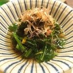 丸萬寿司 - 煮もの　菜の花の煮浸し