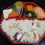 あさ・ひる・夕ごはん 豆藤 - タコ飯のお弁当