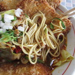 三木ジェット - バリかつジェットの麺