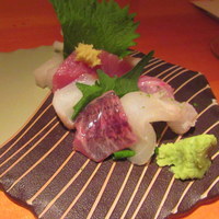 石塀小路豆ちゃ 京都 - 刺身盛り合わせ5種　