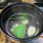 すし処 さいとう - 小柱のお吸い物