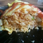 ゆうき - ケチャップライスも程よい濃さでGood♪