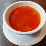 アウトバック ステーキハウス - ランチセットのスープ