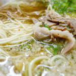 京ラーメン さだかず - ストレート麺