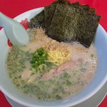 山岡家 - 朝ラーメン（海苔・脂少なめ・味普通）