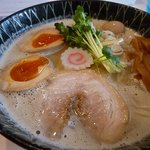 東成きんせい - 塩ラーメン＋味玉