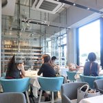 La Brianza - 店内のテーブル席の風景です