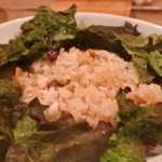 bistro D - まかないピラフ
      タコが入ってて美味しい～