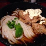 山下本気うどん - 鳥天タルタル ぶっかけ