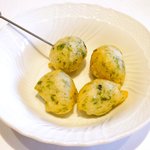 La Brianza - パスタランチ 1100円 のゼッポリーネ(ナポリ風揚げパン)