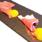 La Brianza - 無料サービス の生ハムとマンゴーソース